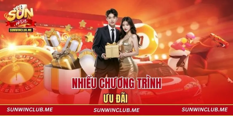 Nhiều chương trình ưu đãi 